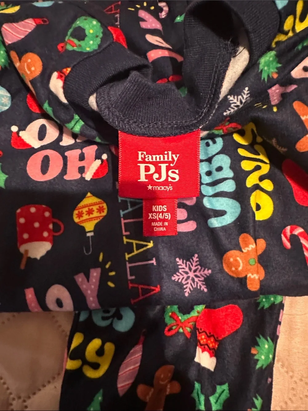 Kids Pajama Set Lot of 3 in Teal, Red, Navy.